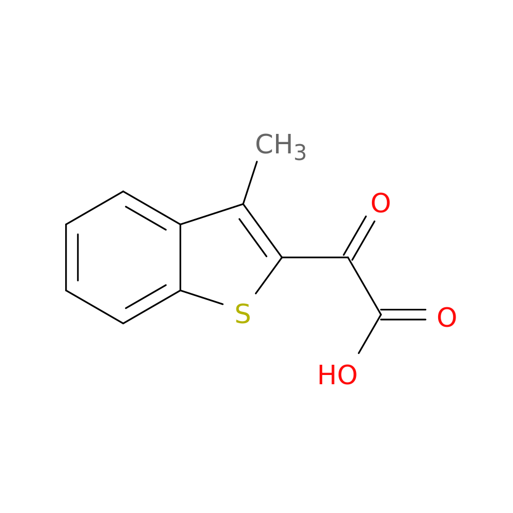 2-(3-methyl-1-benzothiophen-2-yl)-2-oxoacetic acid