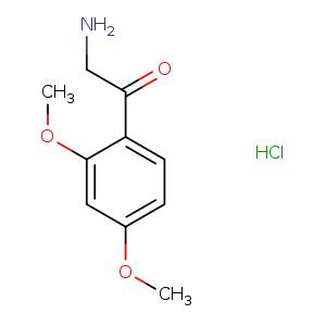Ethanone, 2-amino-1-(2,4-dimethoxyphenyl)-, hydrochloride (9CI)