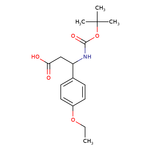 3-((tert-Butoxycarbonyl)amino)-3-(4-ethoxyphenyl)propanoic acid