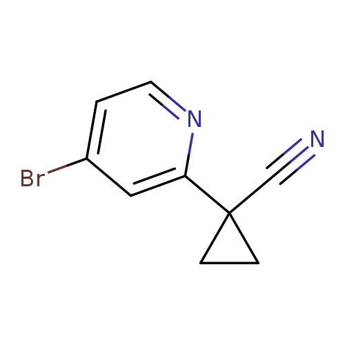 Cyclopropanecarbonitrile, 1-(4-bromo-2-pyridinyl)-
