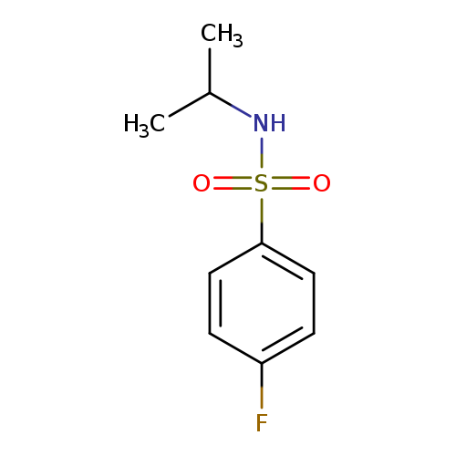 N-Isopropyl 4-fluorobenzenesulfonamide