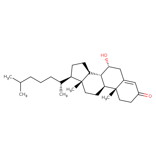 (7R,8S,9S,10R,13R,14S,17R)-7-hydroxy-10,13-dimethyl-17-[(2R)-6-methylheptan-2-yl]-1,2,6,7,8,9,11,12,14,15,16,17-dodecahydrocyclopenta[a]phenanthren-3-one