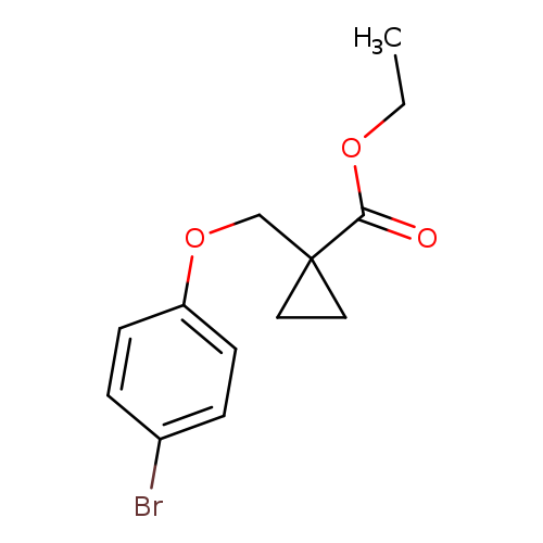 ethyl 1-((4-broMophenoxy)Methyl)cyclopropanecarboxylate