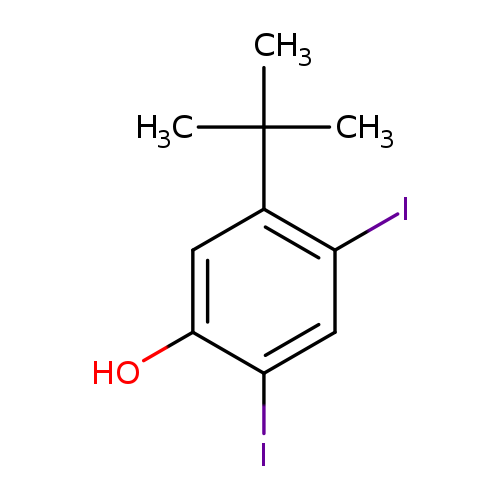 5-tert-butyl-2,4-diiodophenol