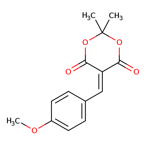 1,3-Dioxane-4,6-dione, 5-[(4-methoxyphenyl)methylene]-2,2-dimethyl-