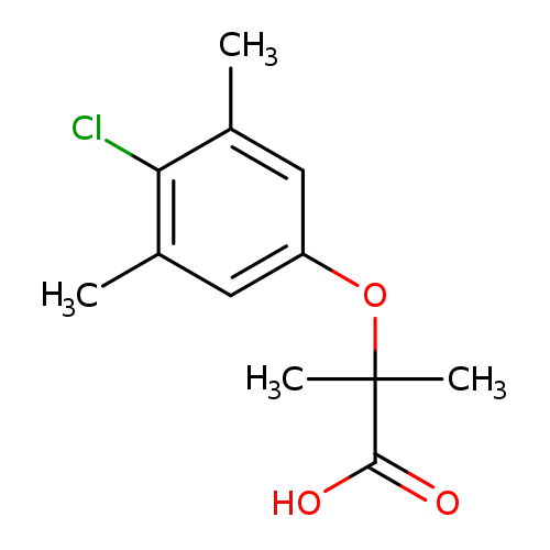 2-(4-Chloro-3,5-dimethylphenoxy)-2-methylpropanoic acid