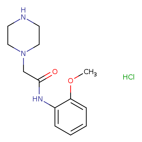 N-(2-methoxyphenyl)-2-(piperazin-1-yl)acetamide hydrochloride