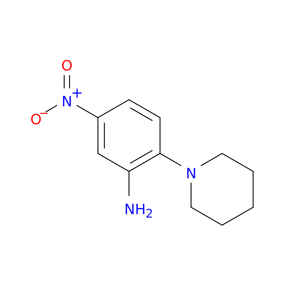 5-Nitro-2-piperidinoaniline