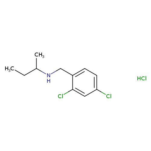 (butan-2-yl)[(2,4-dichlorophenyl)methyl]amine hydrochloride