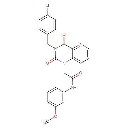 2-{3-[(4-chlorophenyl)methyl]-2,4-dioxo-1H,2H,3H,4H-pyrido[3,2-d]pyrimidin-1-yl}-N-(3-methoxyphenyl)acetamide