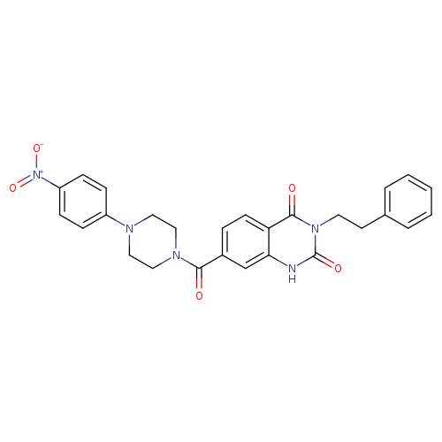 7-[4-(4-nitrophenyl)piperazine-1-carbonyl]-3-(2-phenylethyl)-1,2,3,4-tetrahydroquinazoline-2,4-dione