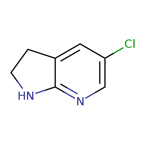 1H-Pyrrolo[2,3-b]pyridine, 5-chloro-2,3-dihydro-