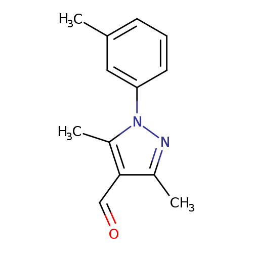 3,5-Dimethyl-1-(3-methylphenyl)-1h-pyrazole-4-carbaldehyde