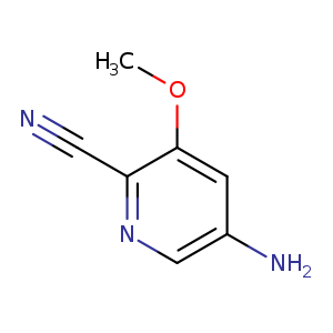 2-Pyridinecarbonitrile,5-amino-3-methoxy-(9CI)