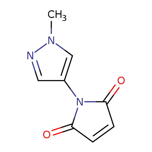 1-(1-methyl-1H-pyrazol-4-yl)-2,5-dihydro-1H-pyrrole-2,5-dione
