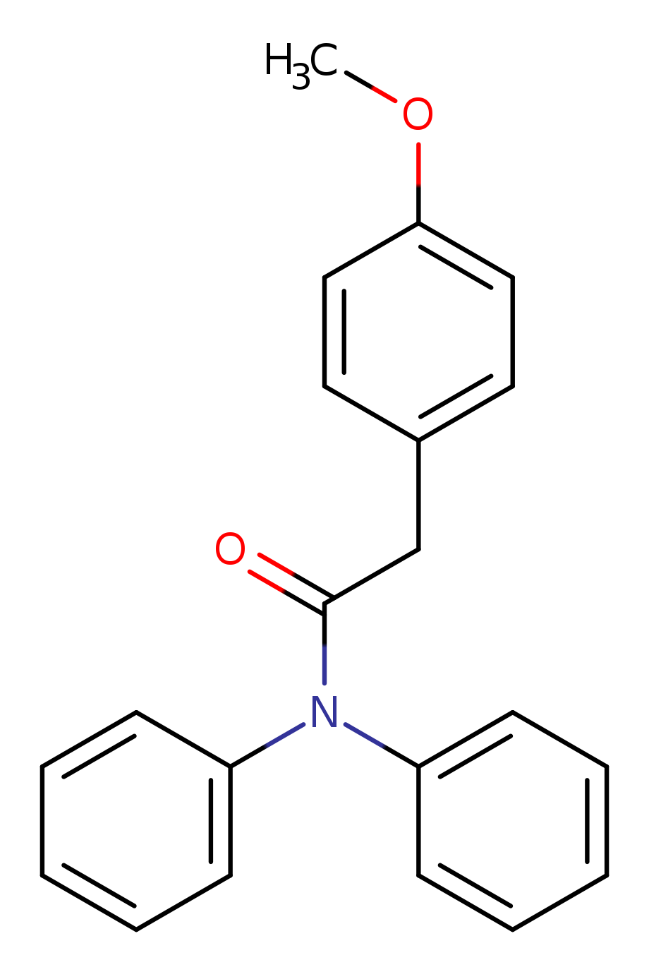 2-(4-methoxyphenyl)-N,N-diphenylacetamide