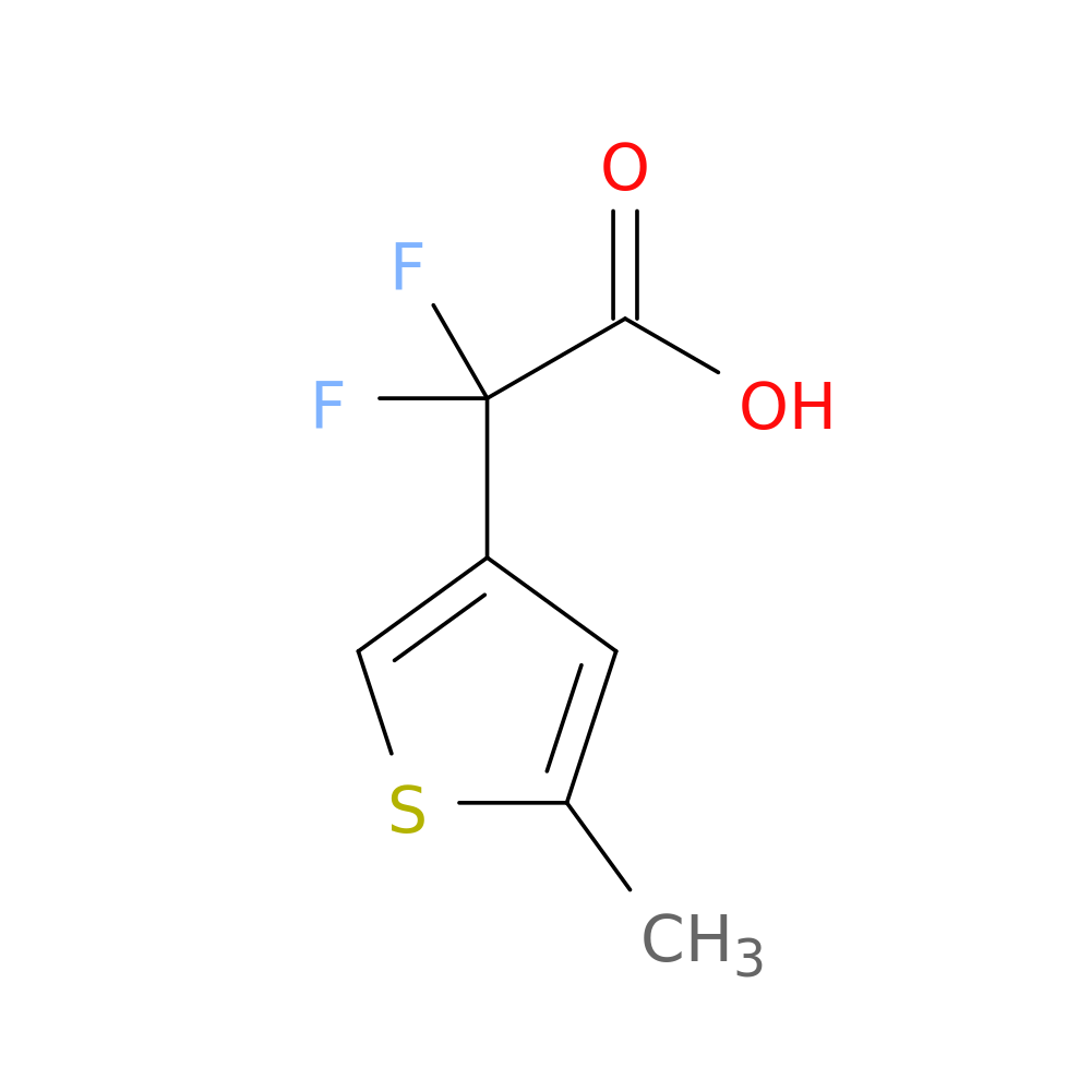 2,2-difluoro-2-(5-methylthiophen-3-yl)acetic acid