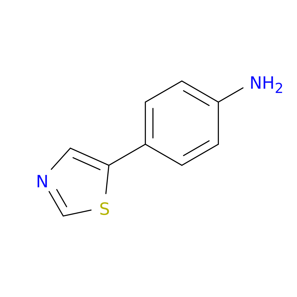 4-(Thiazol-5-yl)aniline