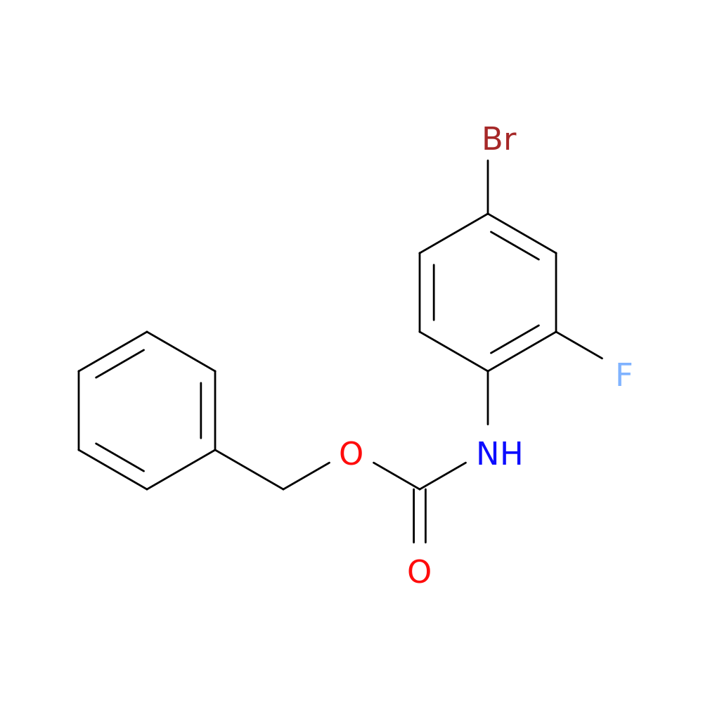 Benzyl N-(4-bromo-2-fluorophenyl)carbamate