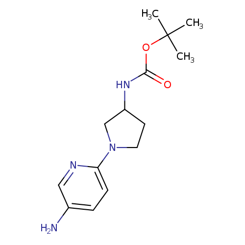 Carbamicacid, [1-(5-amino-2-pyridinyl)-3-pyrrolidinyl]-, 1,1-dimethylethyl ester (9CI)