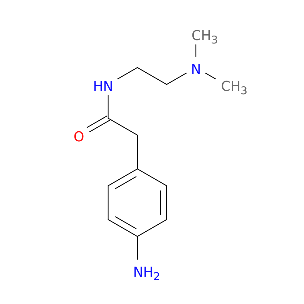 2-(4-aminophenyl)-N-[2-(dimethylamino)ethyl]acetamide