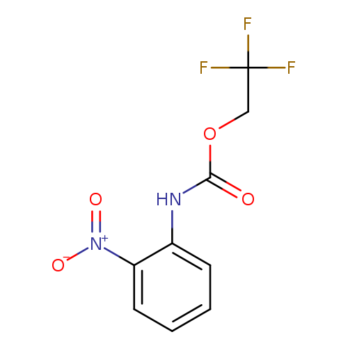 2,2,2-trifluoroethyl N-(2-nitrophenyl)carbamate