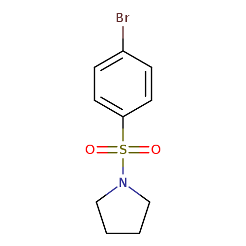Pyrrolidine, 1-[(4-bromophenyl)sulfonyl]-
