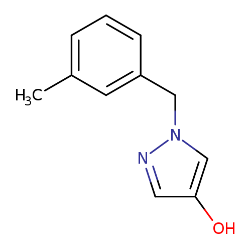 1-(3-Methyl-benzyl)-1h-pyrazol-4-ol