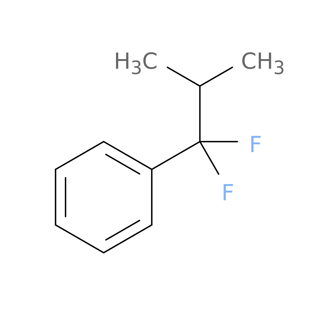 (1,1-difluoro-2-methylpropyl)-Benzene