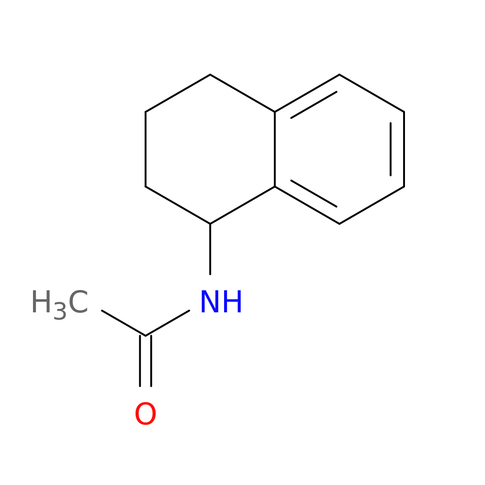 Acetamide, N-(1,2,3,4-tetrahydro-1-naphthalenyl)-