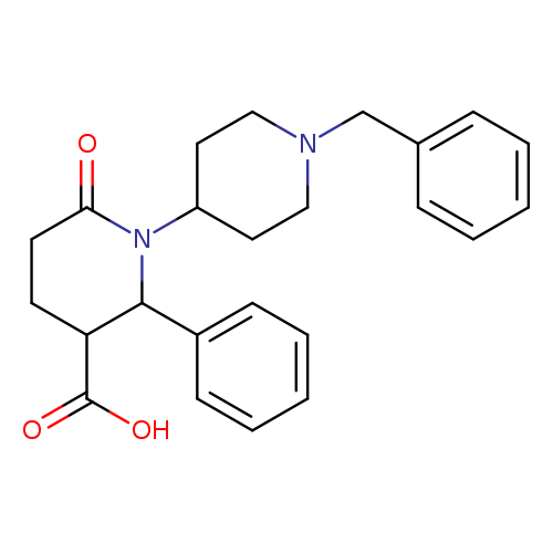 1'-benzyl-6-oxo-2-phenyl-[1,4'-bipiperidine]-3-carboxylic acid