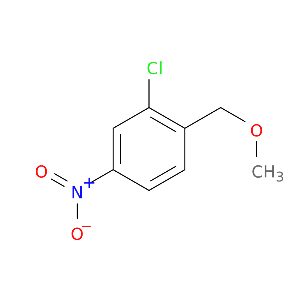 2-chloro-1-(methoxymethyl)-4-nitrobenzene