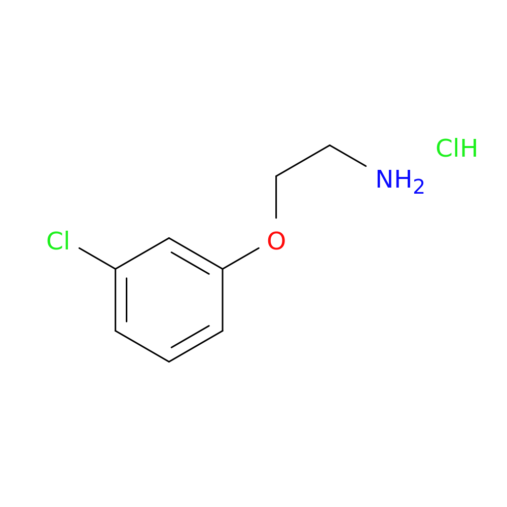 [2-(3-chlorophenoxy)ethyl]amine hydrochloride