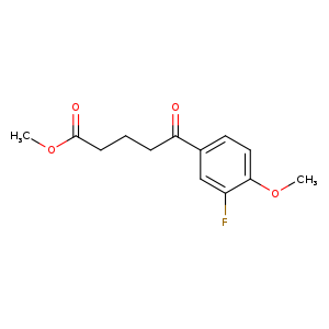 Methyl 5-(3-fluoro-4-methoxyphenyl)-5-oxopentanoate