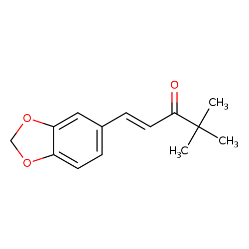 1-(3,4-Methylenedioxyphenyl)-4,4-dimethyl-pent-1-en-3-one