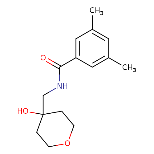 N-[(4-hydroxyoxan-4-yl)methyl]-3,5-dimethylbenzamide