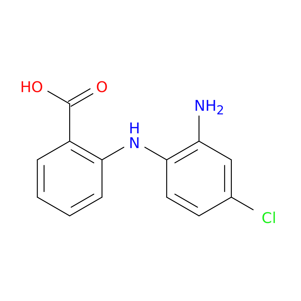 2-((2-Amino-4-chlorophenyl)amino)benzoic acid