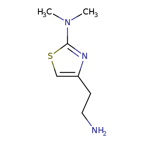 4-(2-aminoethyl)-N,N-dimethyl-1,3-thiazol-2-amine