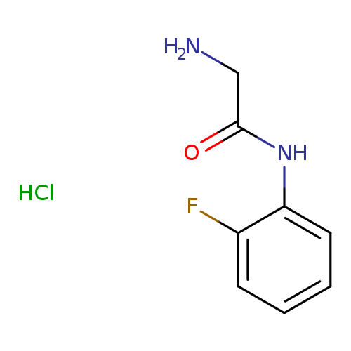2-amino-N-(2-fluorophenyl)acetamide hydrochloride