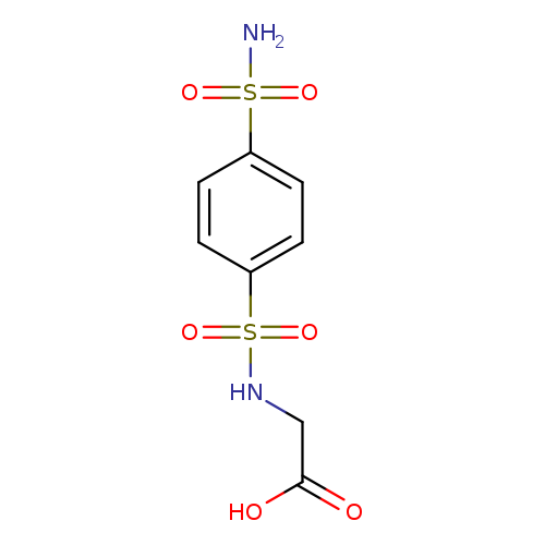 Glycine, N-[(p-sulfamoylphenyl)sulfonyl]- (7CI,8CI)