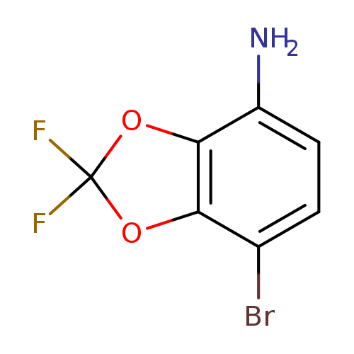 7-bromo-2,2-difluoro-1,3-dioxaindan-4-amine