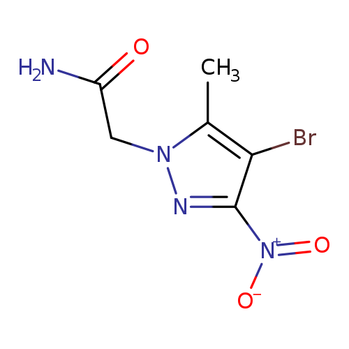 2-{4-bromo-3-nitro-5-methyl-1H-pyrazol-1-yl}acetamide