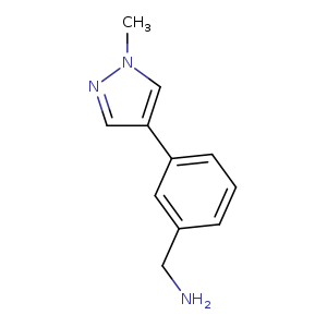 [3-(1-Methyl-1h-pyrazol-4-yl)phenyl]methanamine