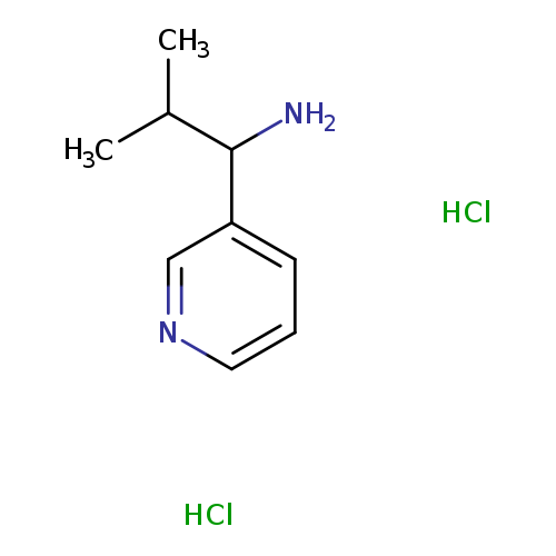 [2-Methyl-1-(3-pyridinyl)propyl]amine dihydrochloride