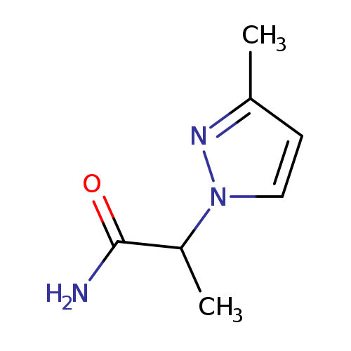 2-(3-Methyl-1h-pyrazol-1-yl)propanamide