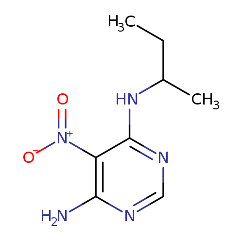 N-sec-Butyl-5-nitro-pyrimidine-4,6-diamine