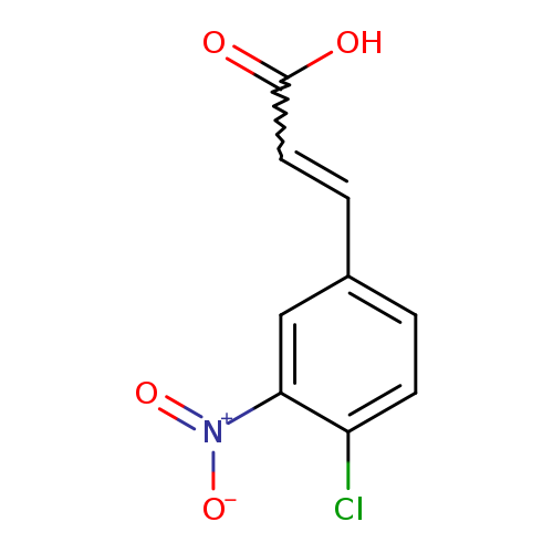 2-Propenoic acid, 3-(4-chloro-3-nitrophenyl)-