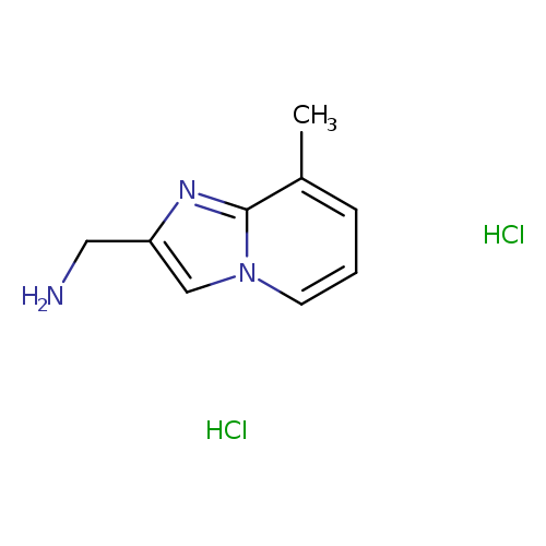 (8-Methylimidazo[1,2-a]pyridin-2-yl)methanamine dihydrochloride