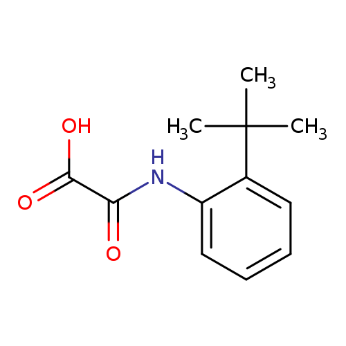 Acetic acid, 2-[[2-(1,1-dimethylethyl)phenyl]amino]-2-oxo-