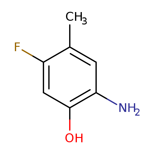 2-Amino-5-fluoro-4-methylphenol